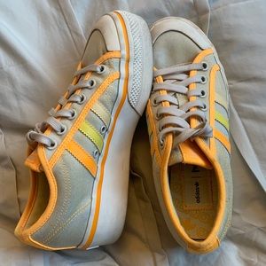 Adidas Nizza Platform 'Almost Yellow Orange Tint'